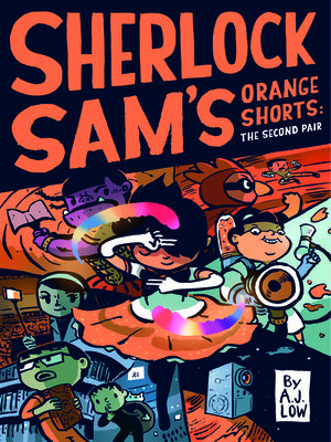cover image of Sherlock Sam's Orange Shorts
